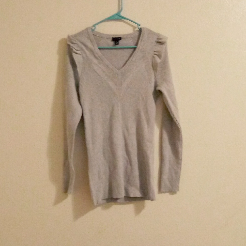 Torrid| Gray Ribbed Sweater